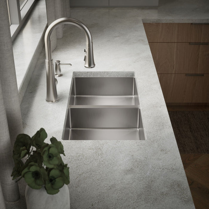 KOHLER K-33155 Strive 29-1/2" undermount double-bowl kitchen sink