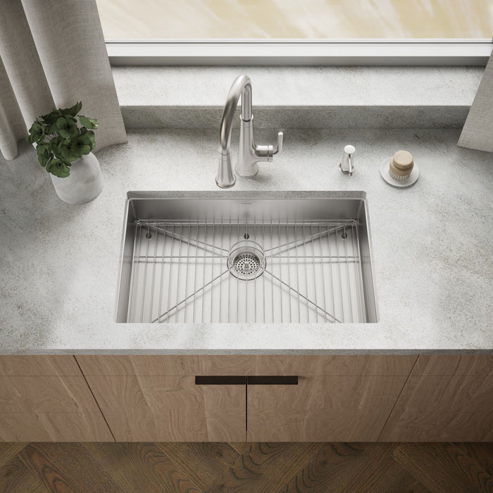 KOHLER K-33156 Strive 29" undermount single-bowl kitchen sink