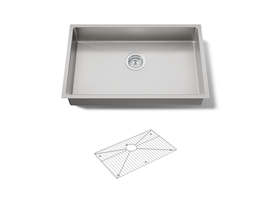 KOHLER K-33156 Strive 29" undermount single-bowl kitchen sink