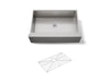 KOHLER K-33157 Strive 32-1/2" undermount single-bowl farmhouse kitchen sink