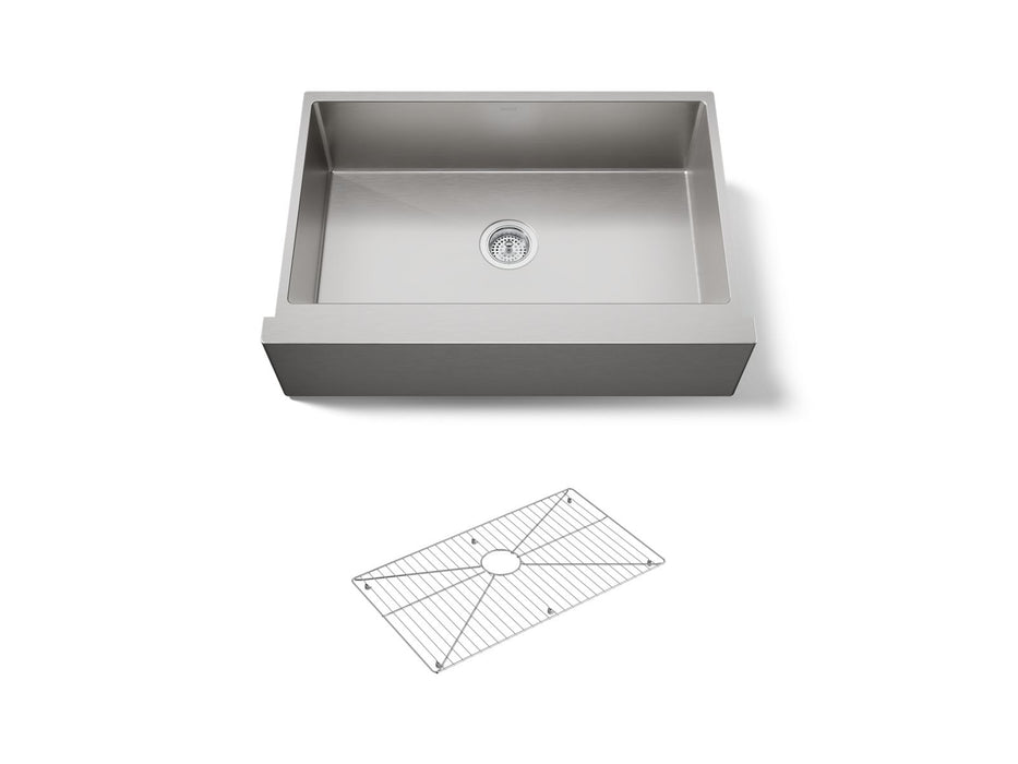 KOHLER K-33157 Strive 32-1/2" undermount single-bowl farmhouse kitchen sink