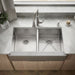 KOHLER K-33159 Strive 35-1/2" undermount double-bowl farmhouse kitchen sink with accessories