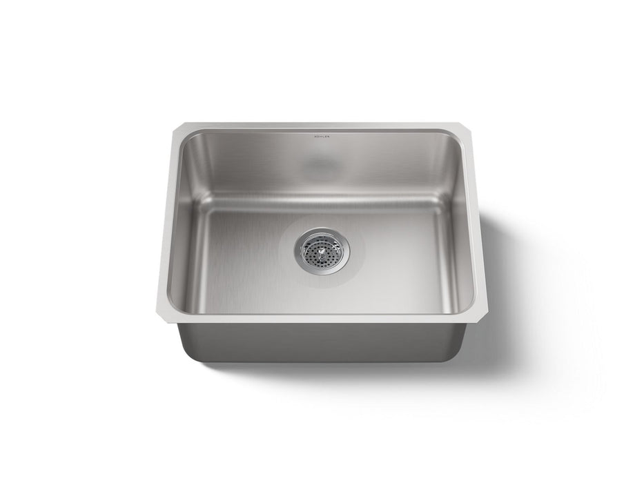 KOHLER Undertone 23" undermount single-bowl kitchen sink