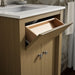 Kohler Alouette 24" bathroom vanity cabinet with sink and quartz top