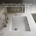 Kohler Alouette 30" bathroom vanity cabinet with sink and quartz top