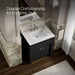 Kohler Alouette 30" bathroom vanity cabinet with sink and quartz top