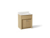 Kohler Alouette 30" bathroom vanity cabinet with sink and quartz top