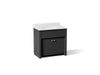 KOHLER K-33266 Alouette 36" bathroom vanity cabinet with sink and quartz top