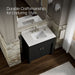 Kohler Alouette 36" bathroom vanity cabinet with sink and quartz top