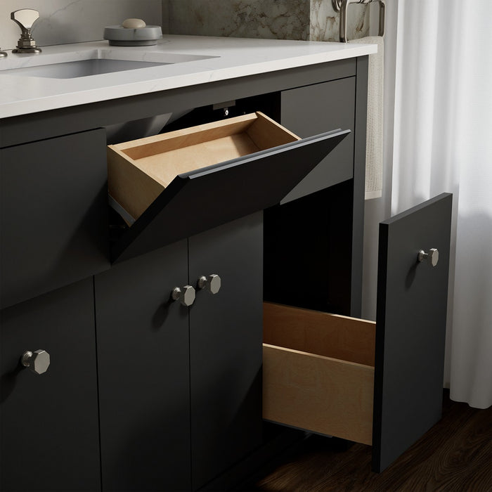 KOHLER K-33268 Alouette 48" bathroom vanity cabinet with sink and quartz top