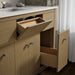Kohler Alouette 48" bathroom vanity cabinet with sink and quartz top