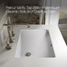 Kohler Alouette 60" bathroom vanity cabinet with sinks and quartz top