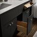 Kohler Alouette 60" bathroom vanity cabinet with sinks and quartz top