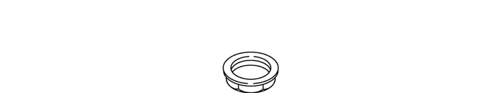 KOHLER K-33326 Nut, 1-20Unef-2B