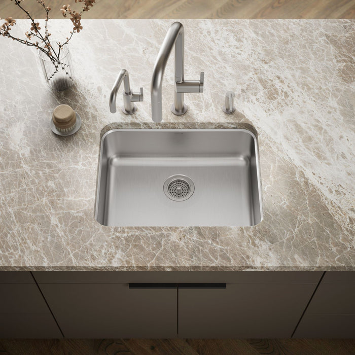 KOHLER K-3332 Undertone 23" undermount single-bowl kitchen sink