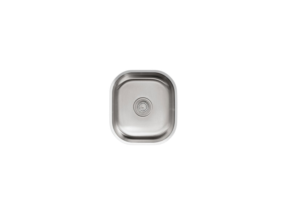 KOHLER K-3336 Undertone 15-1/2" undermount single-bowl kitchen sink