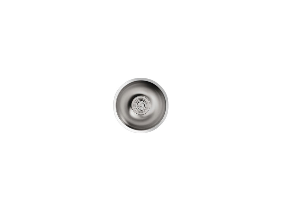 KOHLER K-3339 Undertone 13-3/4" undermount single-bowl kitchen sink