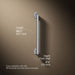 3/4 view of product with dimensions