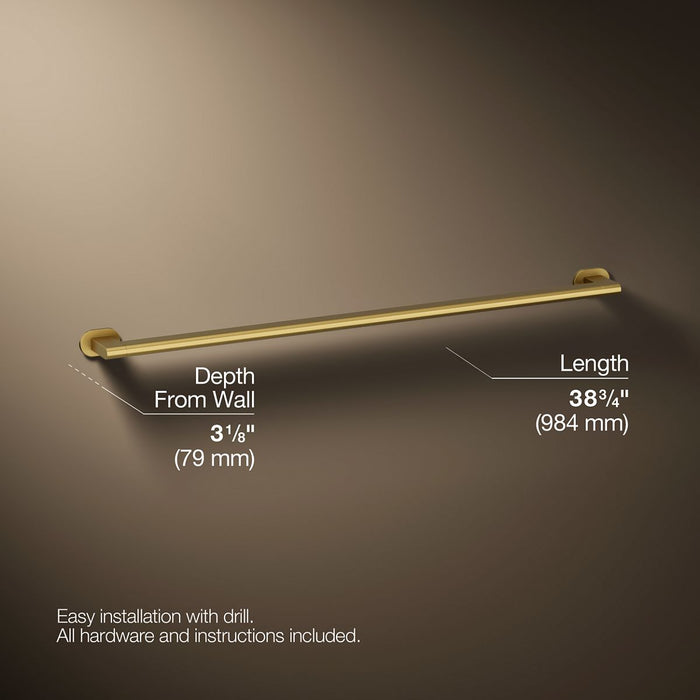 3/4 view of product with dimensions
