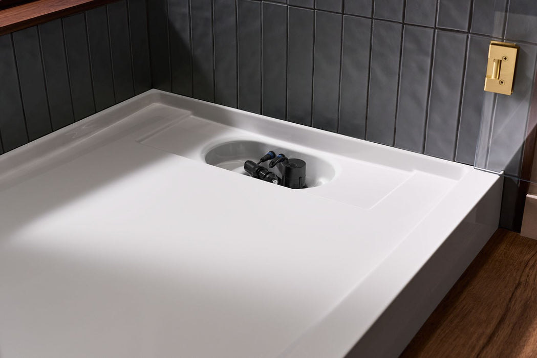 KOHLER K-33476 Anthem EvoCycle 60" x 36" Alcove Shower Base, Right Drain