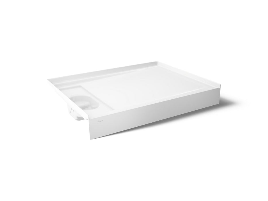 KOHLER K-33477 Anthem EvoCycle 48" x 36" Alcove Shower Base, Left Drain