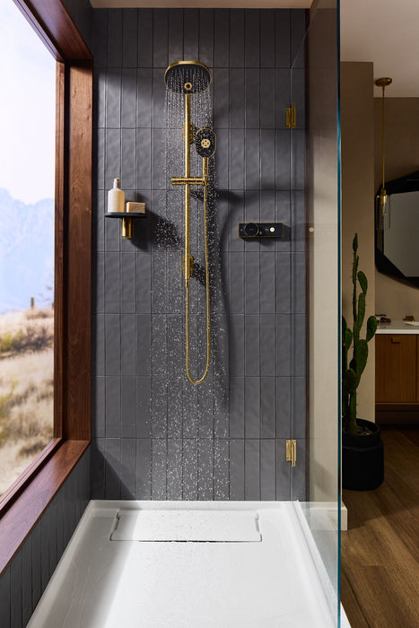 KOHLER K-33478 Anthem EvoCycle 48" x 36" Alcove Shower Base, Right Drain