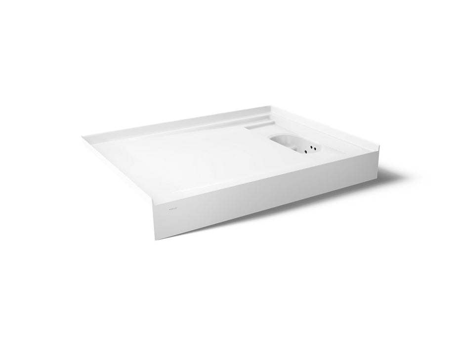 KOHLER K-33478 Anthem EvoCycle 48" x 36" Alcove Shower Base, Right Drain