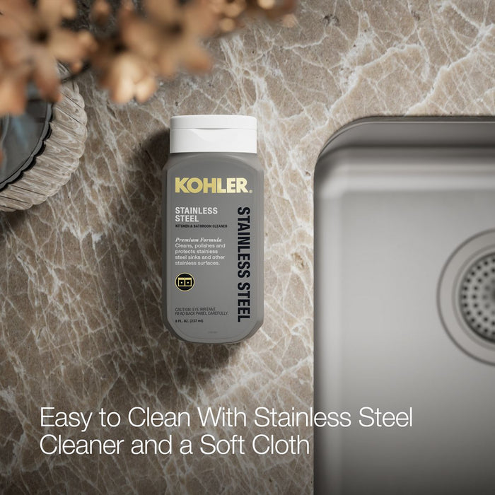 KOHLER Undertone 31-1/2" undermount double-bowl kitchen sink