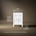 Kohler Hearthaven 24" bathroom vanity cabinet with sink and quartz top