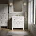 Kohler Hearthaven 30" bathroom vanity cabinet with sink and quartz top