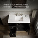 Kohler Hearthaven 36" bathroom vanity cabinet with sink and quartz top
