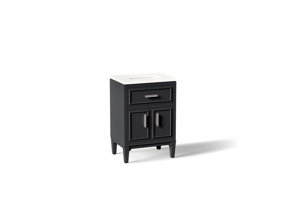 Kohler Southerk 24" bathroom vanity cabinet with sink and quartz top