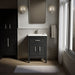 Kohler Southerk 24" bathroom vanity cabinet with sink and quartz top