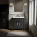 Kohler Southerk 30" bathroom vanity cabinet with sink and quartz top