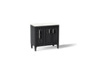 Kohler Southerk 36" bathroom vanity cabinet with sink and quartz top