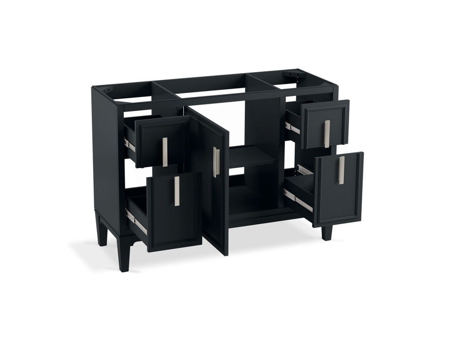 Kohler Southerk 48" bathroom vanity cabinet with sink and quartz top