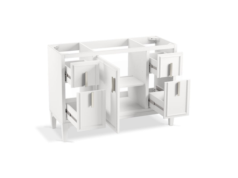 Kohler Southerk 48" bathroom vanity cabinet with sink and quartz top