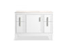 Kohler Southerk 48" bathroom vanity cabinet with sink and quartz top