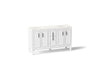 KOHLER K-33547-ASB Southerk 60" bathroom vanity cabinet with sinks and quartz top