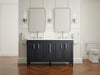 Kohler Southerk 60" bathroom vanity cabinet with sinks and quartz top