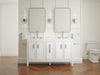 Kohler Southerk 60" bathroom vanity cabinet with sinks and quartz top
