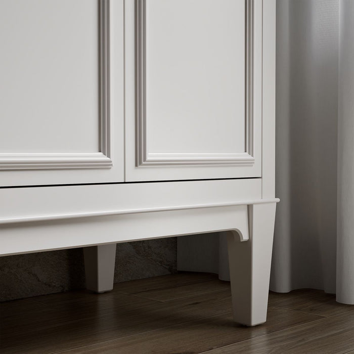 Kohler Southerk 60" bathroom vanity cabinet with sinks and quartz top