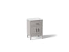 Kohler Seer 24" bathroom vanity cabinet with sink and quartz top