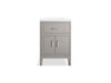 Kohler Seer 24" bathroom vanity cabinet with sink and quartz top