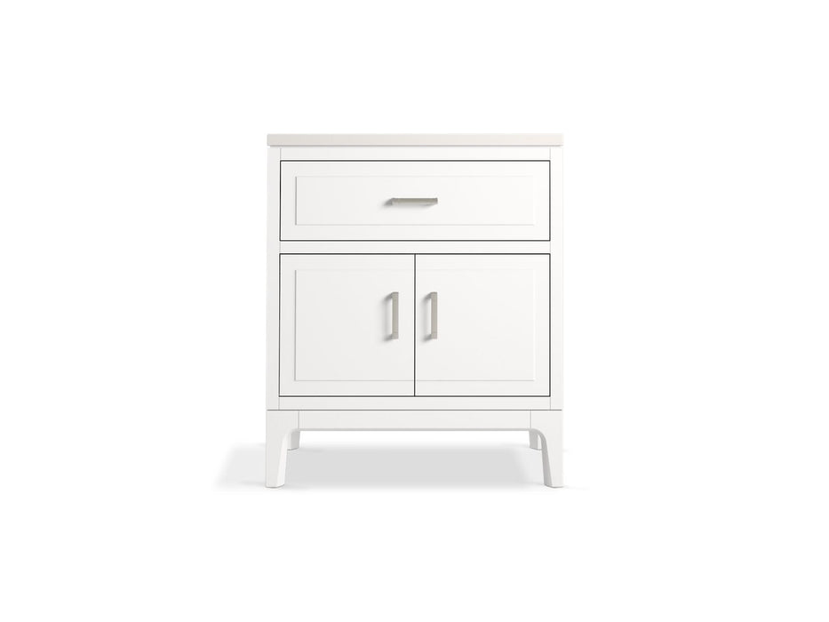 Kohler Seer 30" bathroom vanity cabinet with sink and quartz top