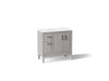 Kohler Seer 36" bathroom vanity cabinet with sink and quartz top