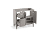 Kohler Seer 36" bathroom vanity cabinet with sink and quartz top