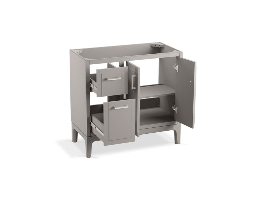 Kohler Seer 36" bathroom vanity cabinet with sink and quartz top