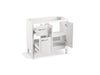 Kohler Seer 36" bathroom vanity cabinet with sink and quartz top