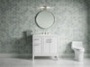 Kohler Seer 36" bathroom vanity cabinet with sink and quartz top